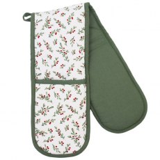 Premier Holly Berry Double Oven Glove