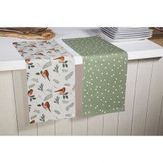 Premier Christmas Robin / Spot Tea Towels - Set of 2