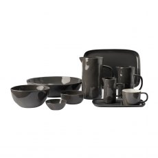 Quail's Egg Large Jug Charcoal