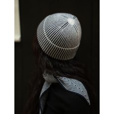 Oats & Rice Seafarer Cashmere Ribbed Beanie Navy