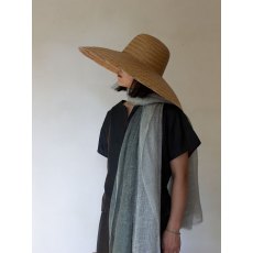 Oats & Rice Macaron Ombre Cashmere Scarf Sage