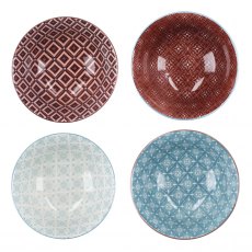 KitchenCraft Bowls Set of 4 'Vibrance' Design
