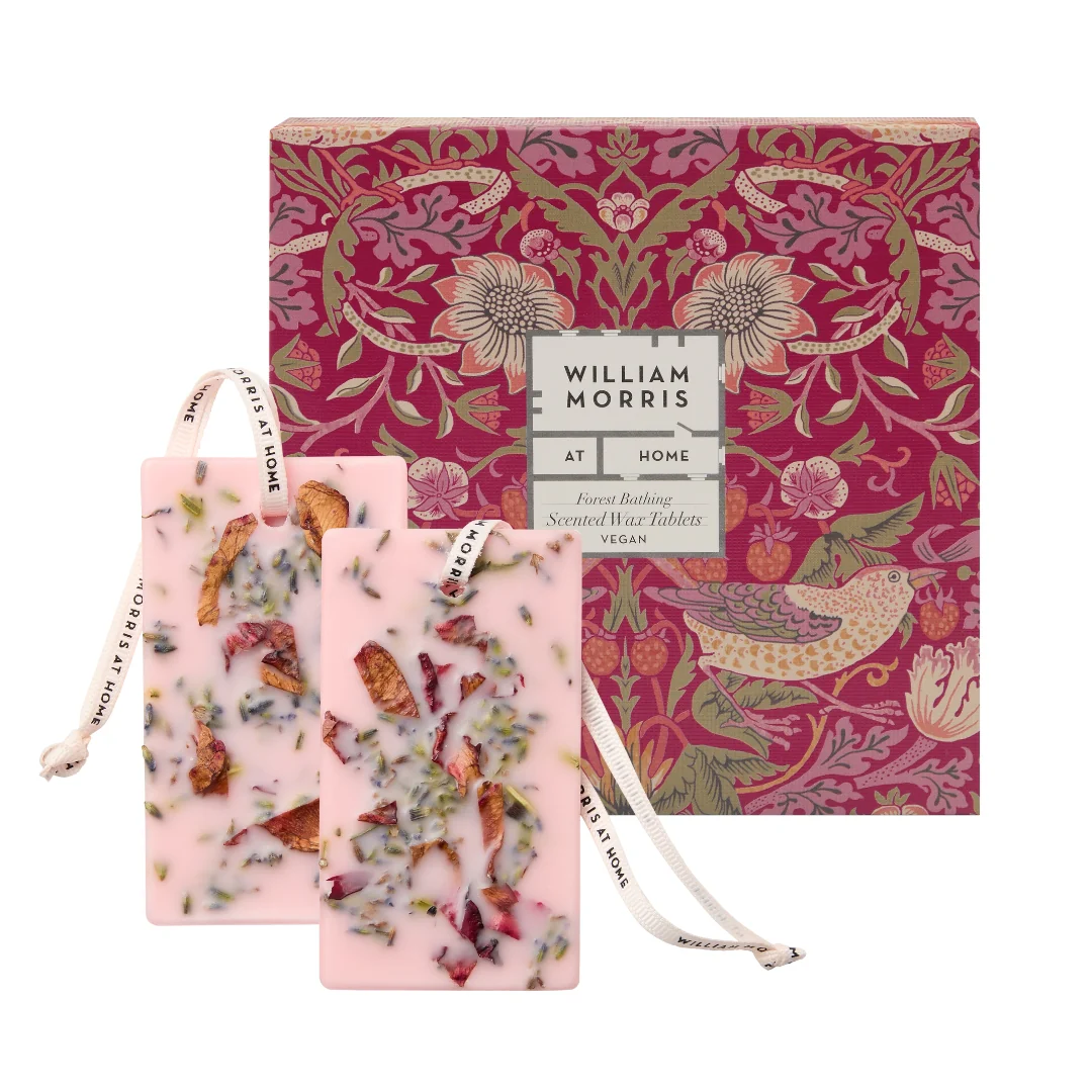 William Morris At Home Strawberry Thief Scented Wax Tablets