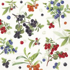 IHR Napkins Fresh Summer Berries Cream