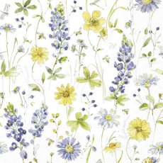 IHR Napkins Lovely Blues Allover