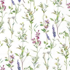 IHR Napkins Summer Lightness White
