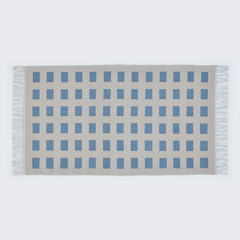 Weaver Green Faro Rug Sky Blue 150x90cm
