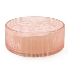 Jeff Banks 3 Wick Glass Candle - Blush