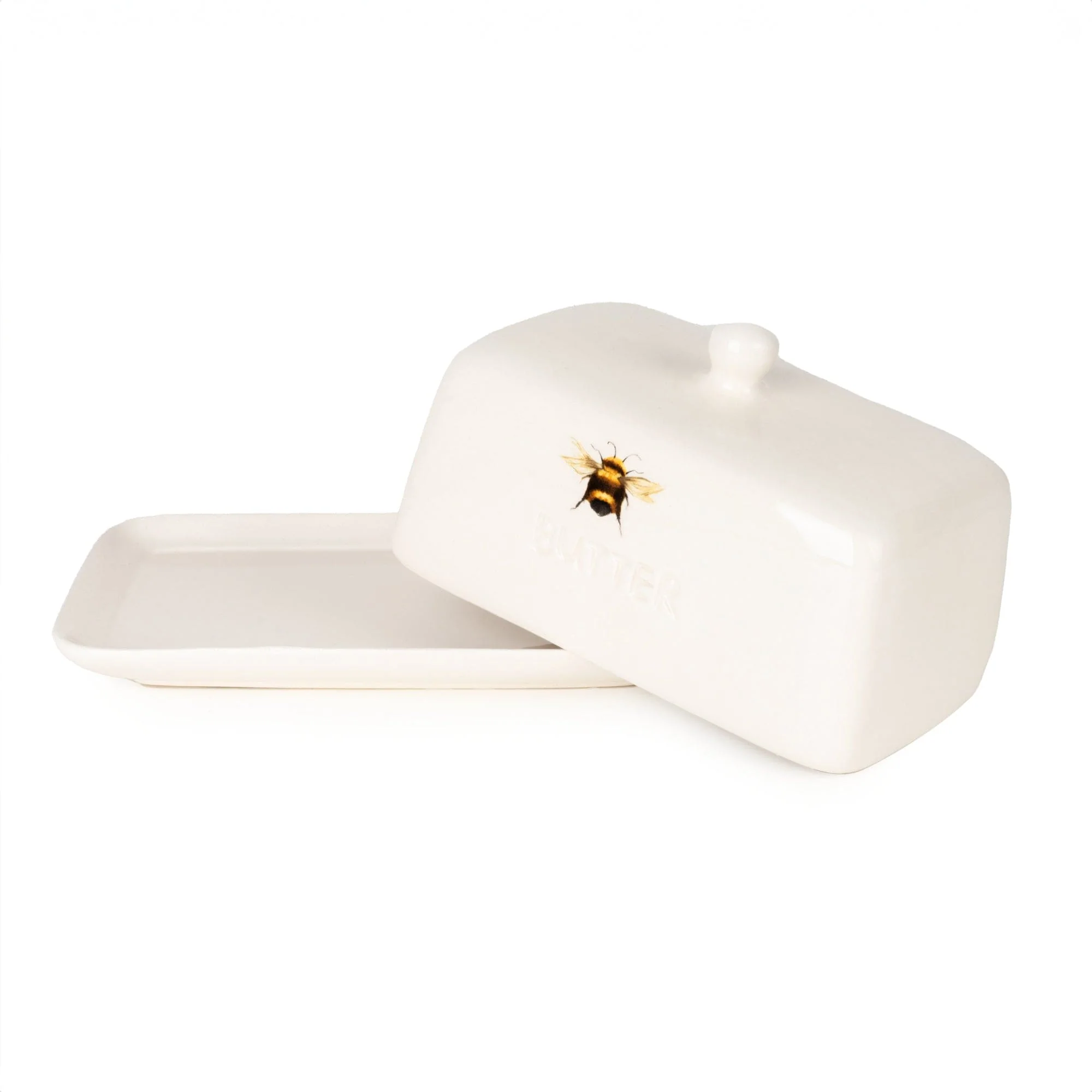 Butter Dish - Bees