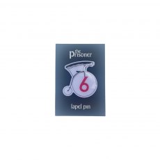 The Prisoner No 6 Pennyfarthing Lapel Pin
