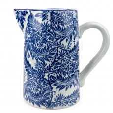 Candlelight Milk Jug Blue/White 23cm