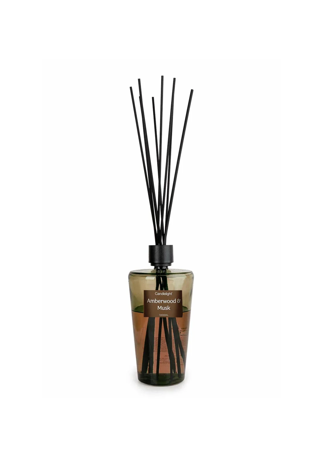 Candlelight Reed Diffuser Amberwood & Musk 1000ml