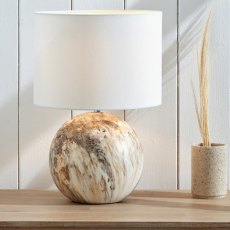 Pacific Viejo Natural Stone Effect Ceramic Table Lamp