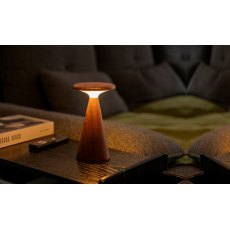 Gingko Sylva Table Lamp - Large Walnut