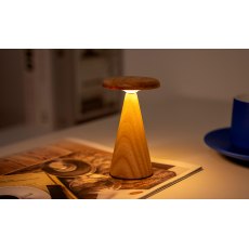 Gingko Sylva Table Lamp - Mini White Ash