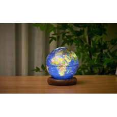 Gingko Atlas Globe Lamp - Mini Dark Blue