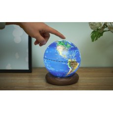 Gingko Atlas Globe Lamp - Mini Dark Blue