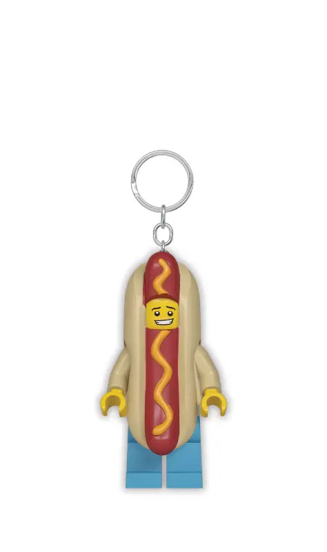 LEGO Iconic Minifigures Keychain Light Hot Dog Man