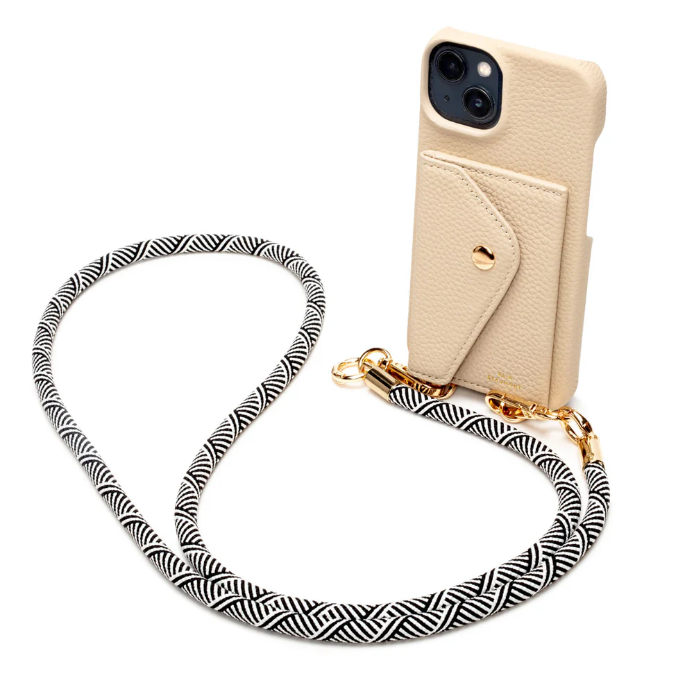 Elie Beaumont Leather iPhone Case - Stone
