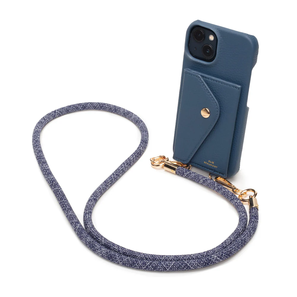 Elie Beaumont Leather iPhone Case - Teal