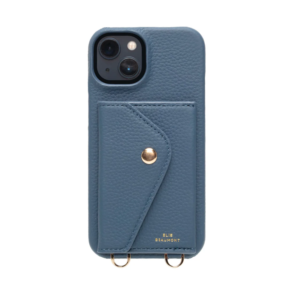 Elie Beaumont Leather iPhone Case - Teal