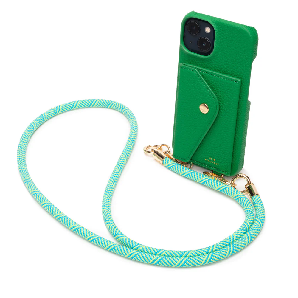 Elie Beaumont Leather iPhone Case - Jade