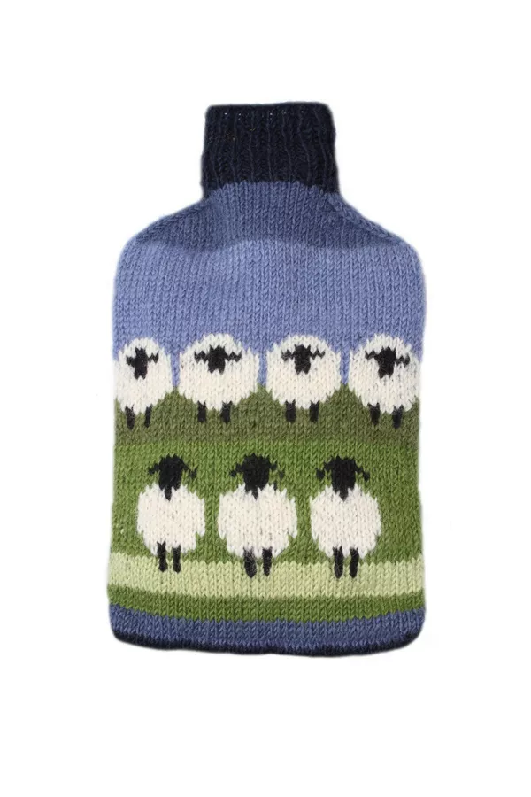 Pachamama Flock Of Sheep Hot Water Bottle Cover Pachamama Flock Of Sheep Hot Water Bottle Cover