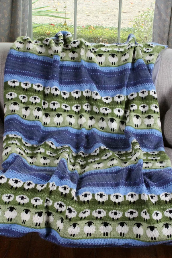 Pachamama Flock Of Sheep Throw Pachamama Flock Of Sheep Throw