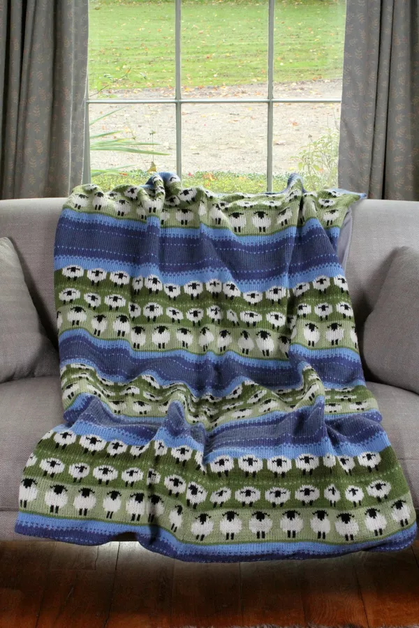 Pachamama Flock Of Sheep Throw Pachamama Flock Of Sheep Throw