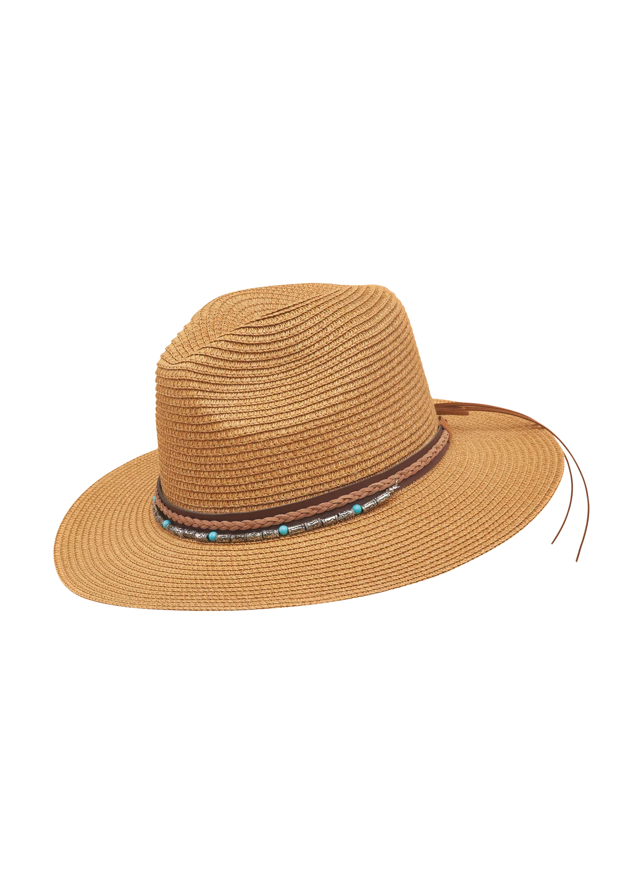 Powder Thalia Hat with Plaited Band