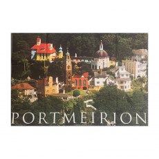 Portmeirion Village Tea Towel - Landscape Portmeirion Village Tea Towel - Landscape