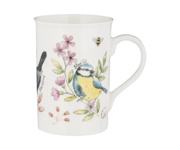 Price & Kensington Garden Birds Honeysuckle Mug