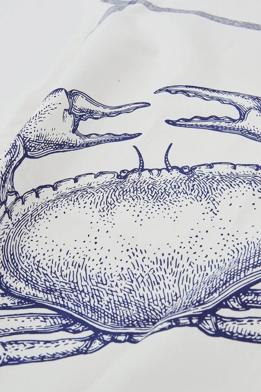 Batela Crab Cotton Tea Towel