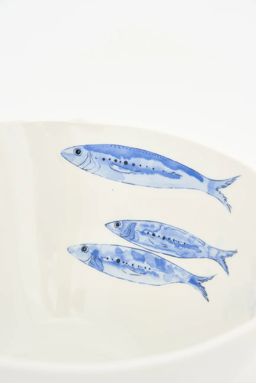 Batela Ceramic Fish Bowl 22cm