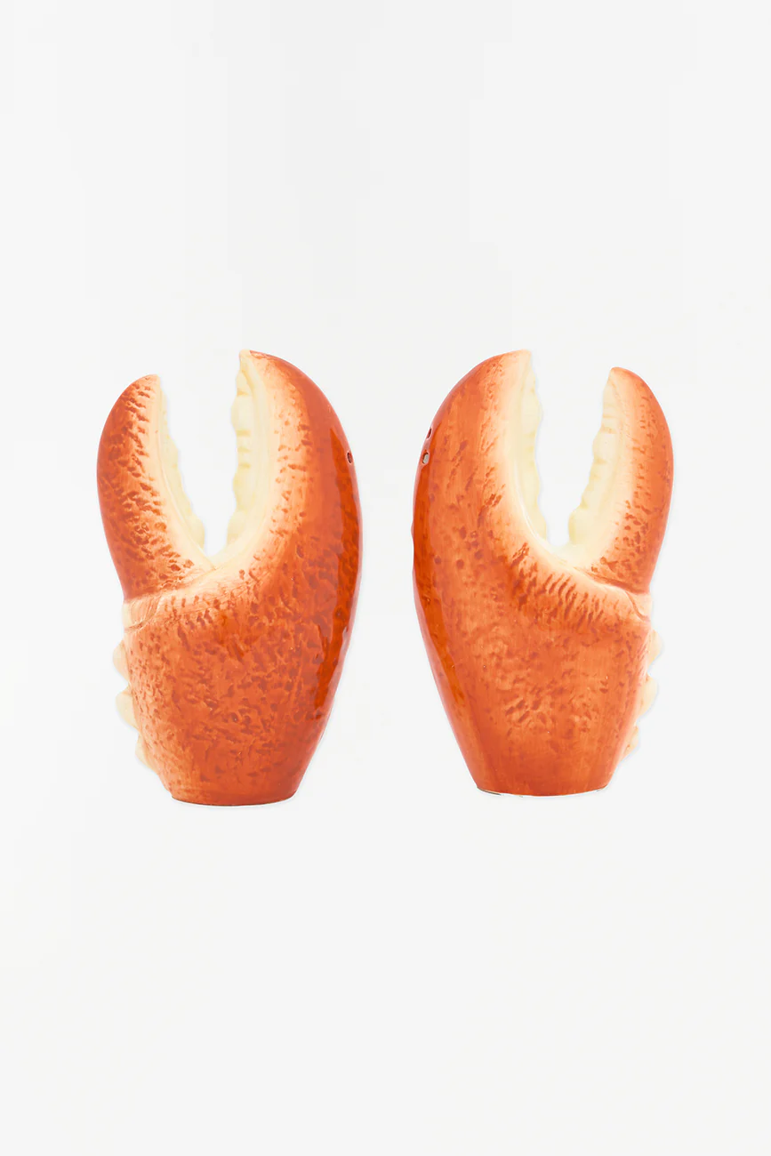 Batela Dolomite Lobster Claws Salt & Pepper Shaker Set