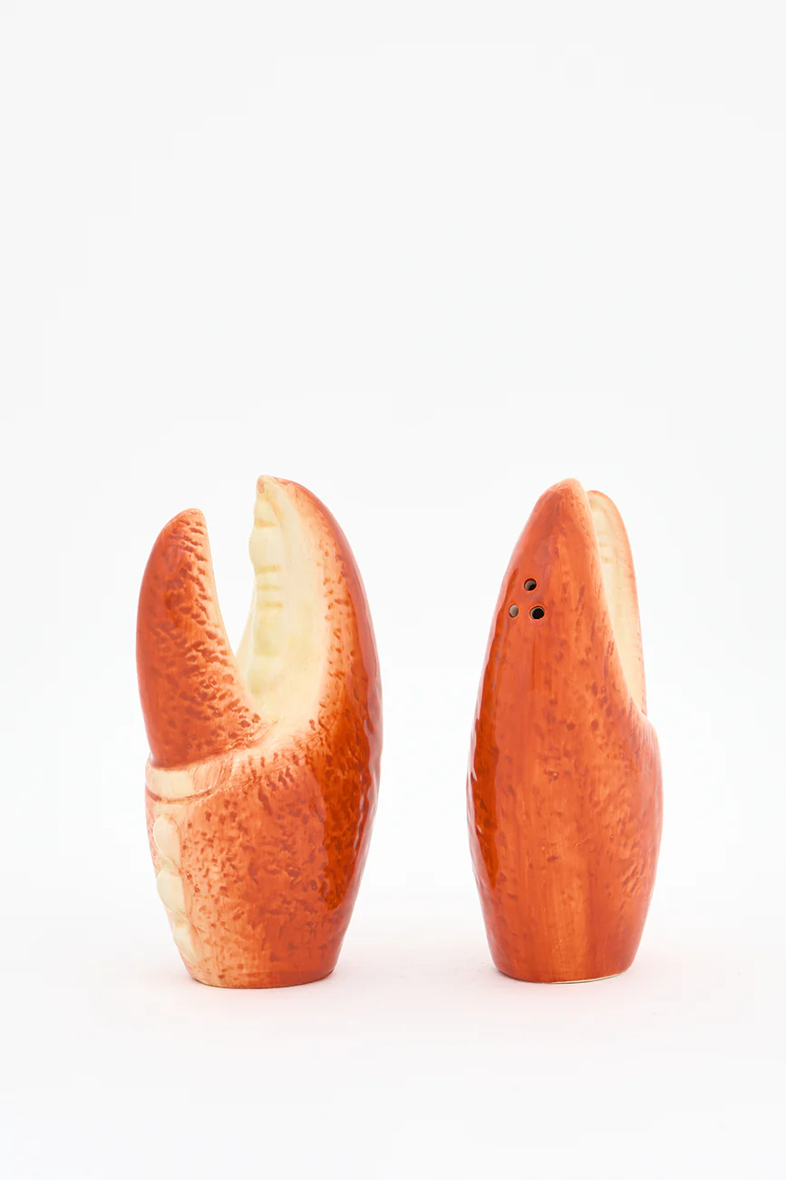 Batela Dolomite Lobster Claws Salt & Pepper Shaker Set