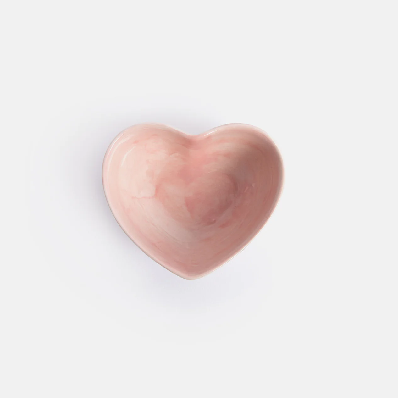Caroline Gardner Heart Shape Spot Trinket Bowl