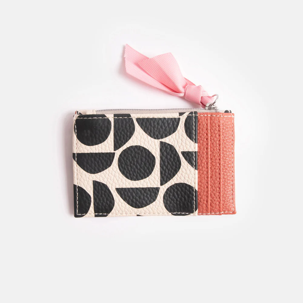 Caroline Gardner Abstract Geo Cardholder Coin Purse