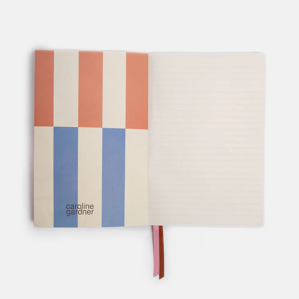 Caroline Gardner Abstract Botanical A5 Soft Cover Notebook