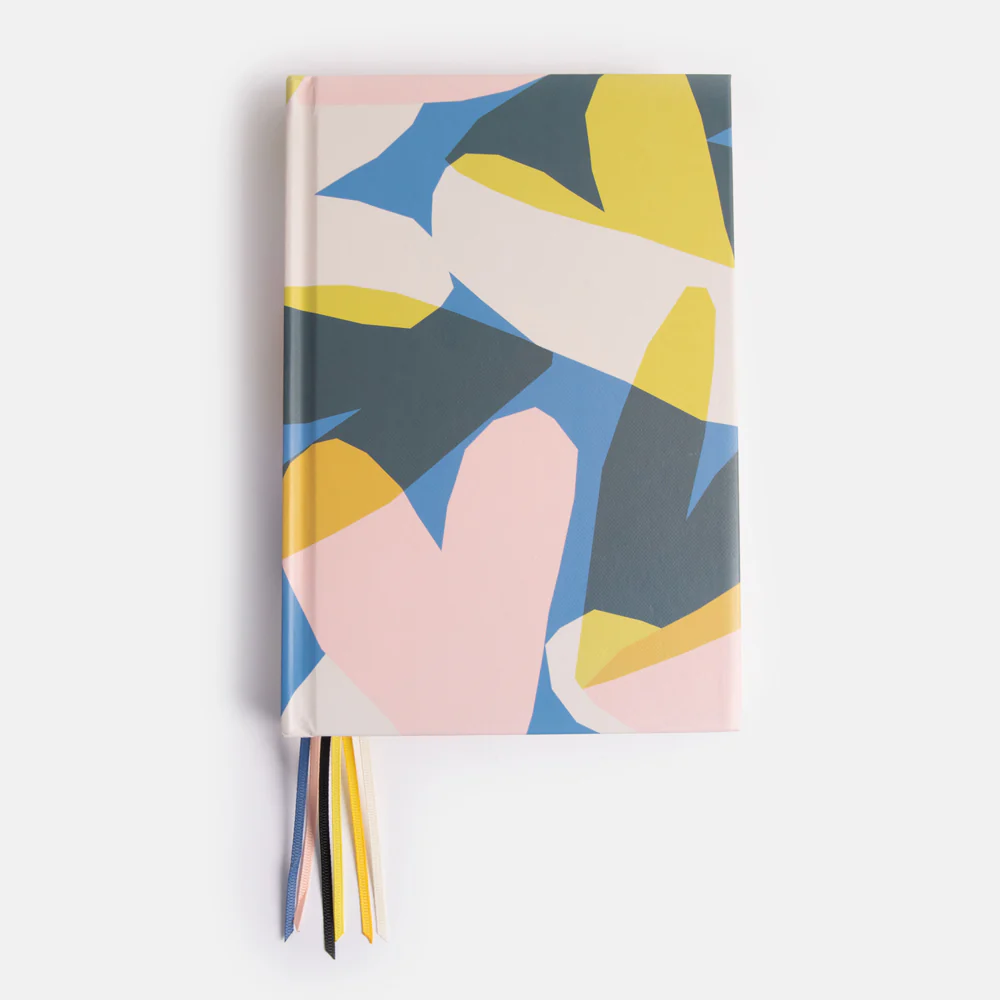 Caroline Gardner Confetti Hearts Multi Ribbon Notebook