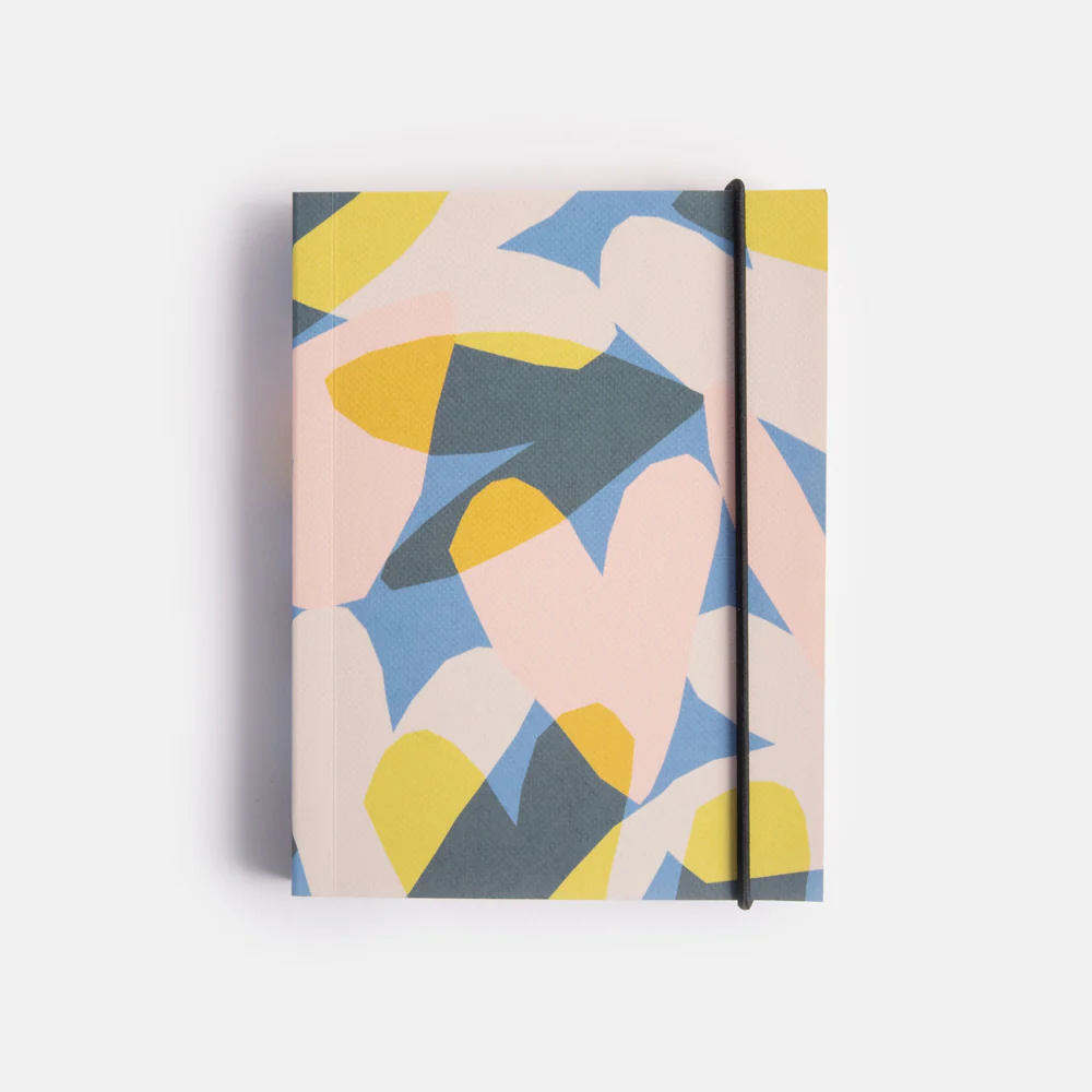 Caroline Gardner Confetti Hearts Small Chunky Notebook