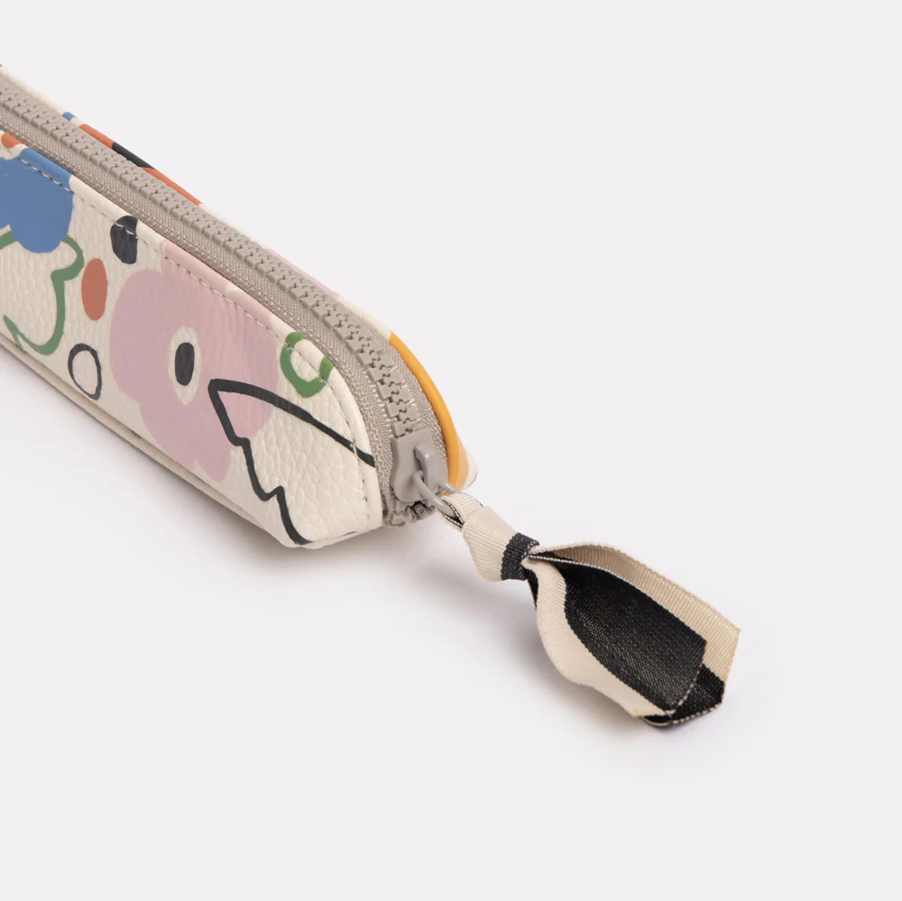 Caroline Gardner Abstract Botanical Pencil Case