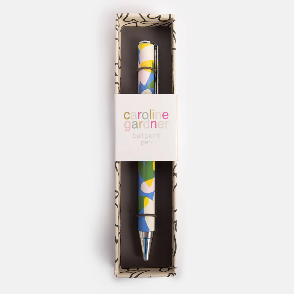 Caroline Gardner Confetti Hearts Boxed Pen