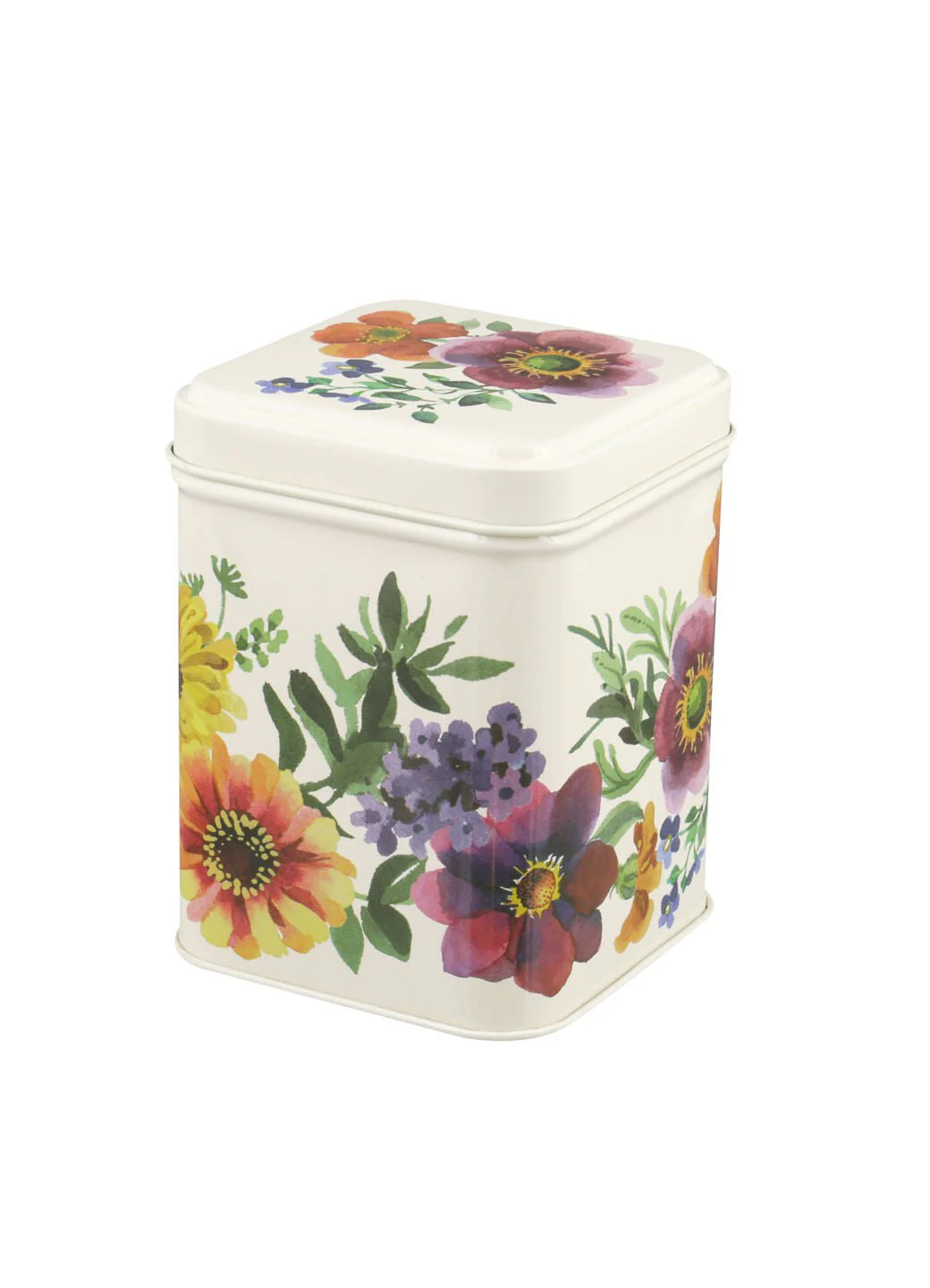 Emma Bridgewater Garden Flowers Small Square Tin