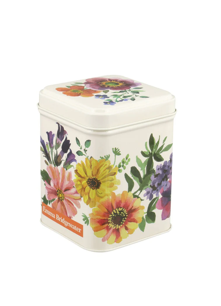 Emma Bridgewater Garden Flowers Small Square Tin