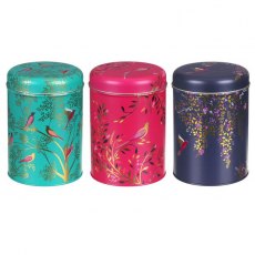 Sara Miller India Set of 3 Round Caddies