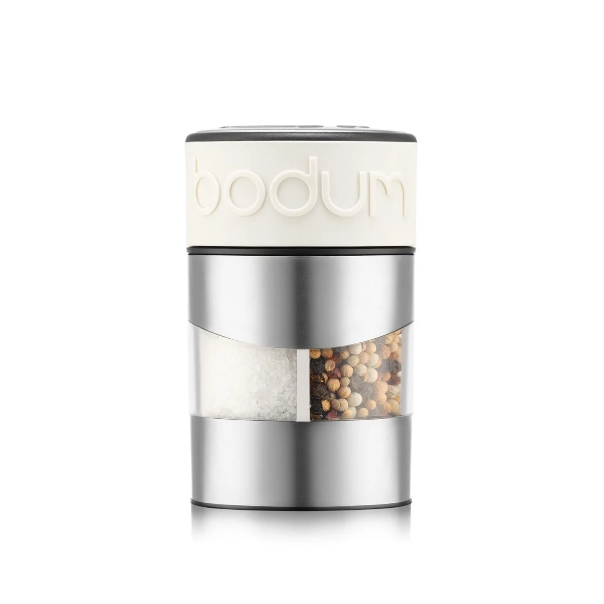 Bodum Twin Salt & Pepper Grinder Manual - Off White Bodum Twin Salt & Pepper Grinder Manual - Off White