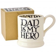 BlackToast Dad Is My Hero 0.5pt Mug