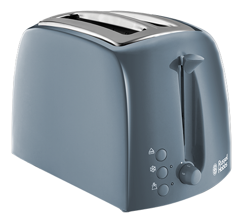 Russell Hobbs Textures Toaster - Grey