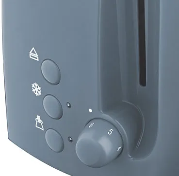 Russell Hobbs Textures Toaster - Grey
